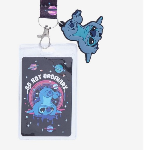 2/$20 Sale! Disney Stitch So Not Ordinary Lanyard new with tags - Picture 2 of 3